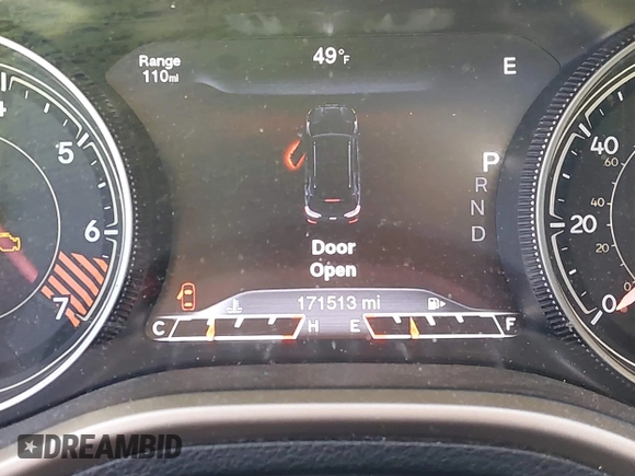 2014 Jeep Cherokee Limited with VIN 1C4PJLDB8EW221620, listed as a IAAI auction lot 41670020 with 171,513 mi miles. Bid and sale history available at carsss.com. Image 15.