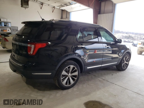 2018 Ford Explorer Limited z VIN 1FM5K8F8XJGB15947, wystawiony jako Copart lot #50683785 z przebiegiem 119 087 mil mil oraz Szkoda całkowita • Salvage title. Historia ofert i sprzedaży dostępna na DreamBid. Obrazek 3.