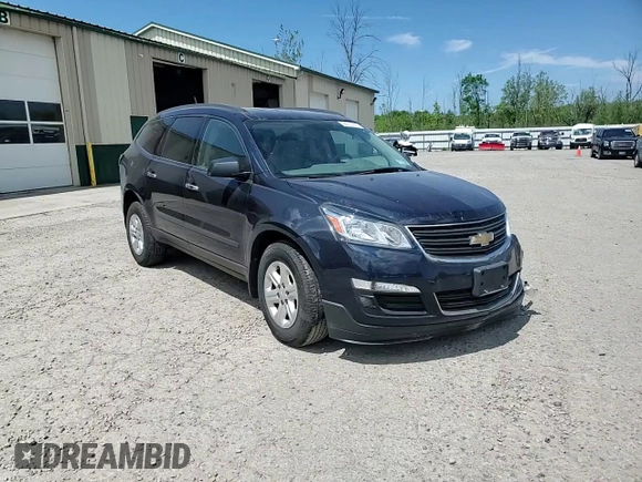 2015 Chevrolet Traverse LS z VIN 1GNKVFED7FJ372244, wystawiony jako Copart lot #56915315 z przebiegiem 78 677 mil mil oraz Szkoda całkowita • Salvage title. Historia ofert i sprzedaży dostępna na DreamBid. Obrazek 15.