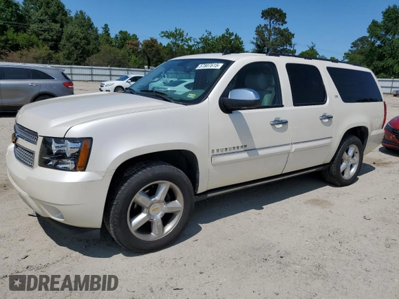 2008 Chevrolet Suburban LTZ with VIN 1GNFK16388R213823, listed as a Copart auction lot 57807615 with 329,193 mi miles and Clean title. Bid and sale history available at DreamBid. Image 1.