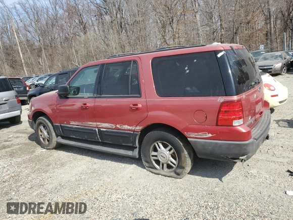 2003 Ford Expedition XLT Value with VIN 1FMPU16W93LC56852, listed as a Copart auction lot 48172025 with 0 mi miles and Salvage Title. Bid and sale history available at carsss.com. Image 2.