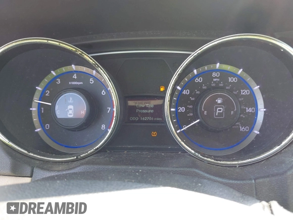 2013 Hyundai Sonata Limited with VIN 5NPEC4AC6DH541950, listed as a IAAI auction lot 41805171 with 162,706 mi miles and . Bid and sale history available at carsss.com. Image 7.