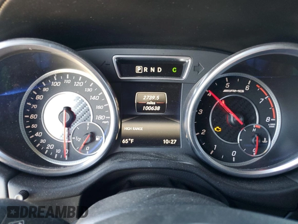 2017 Mercedes-Benz G 63 AMG с VIN WDCYC7DF5HX267519, выставлен на аукционе Copart как лот 44546675 с пробегом 100 638 миль миль и Списание • Salvage title. История ставок и продаж доступна на DreamBid. Изображение 9.