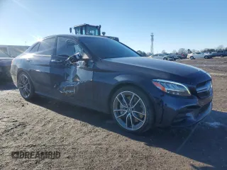 2020 Mercedes-Benz C 43 AMG with VIN WDDWF6EB3LR557917, listed as a Copart auction lot 88115195 with 29,456 mi miles and Salvage Title. Bid and sale history available at carsss.com. Image 4.