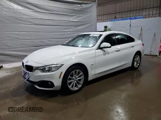 2017 BMW 4 Series 430i xDrive with VIN WBA4F9C39HG813301, listed as a Copart auction lot 55651145 with 142,752 mi miles and Salvage title. Bid and sale history available at DreamBid. Image 1.
