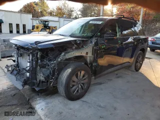 2023 Nissan Pathfinder SV with VIN 5N1DR3BA1PC257851, listed as a Copart auction lot 82826044 with 28,927 mi miles and Salvage Title. Bid and sale history available at carsss.com. Image 1.