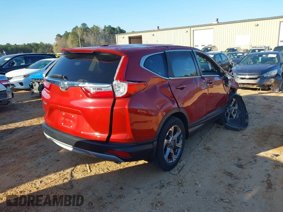 2019 Honda CR-V EX-L with VIN 5J6RW1H85KL006877, listed as a IAAI auction lot 41887913 with 39,833 mi miles. Bid and sale history available at carsss.com. Image 4.