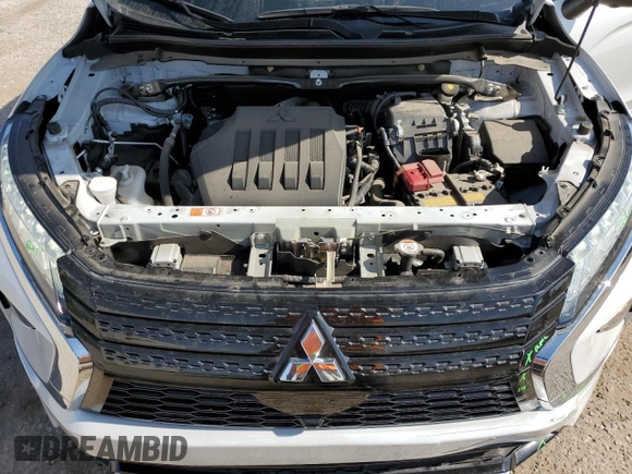 2023 Mitsubishi Eclipse Cross SE with VIN JA4ATWAA1PZ035605, listed as a Copart auction lot 63273235 with 34,320 mi miles and Salvage title. Bid and sale history available at DreamBid. Image 11.