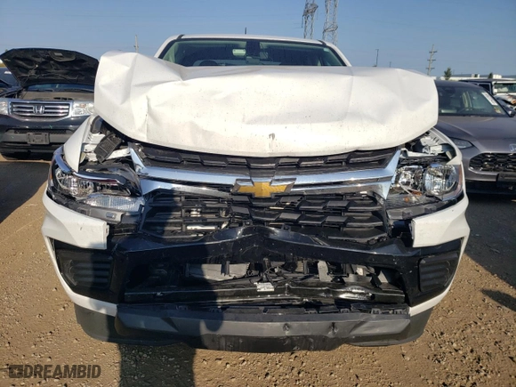2022 Chevrolet Colorado 2WD Work Truck with VIN 1GCGSBEN9N1235782, listed as a Copart auction lot 67142144 with 70,620 mi miles and Salvage Title. Bid and sale history available at carsss.com. Image 5.
