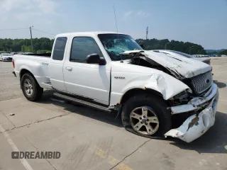 2002 Ford Ranger XL Fleet with VIN 1FTZR45E22PA53771, listed as a Copart auction lot 59561425 with 134,977 mi miles and Salvage title. Bid and sale history available at DreamBid. Image 4.