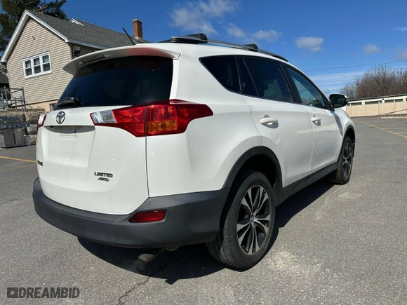 2015 Toyota RAV4 Limited with VIN 2T3DFREVXFW274416, listed as a Copart auction lot 51659325 with 157,527 mi miles and Clean Title. Bid and sale history available at carsss.com. Image 3.
