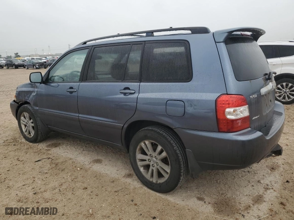 2006 Toyota Highlander Hybrid with VIN JTEEW21A760013419, listed as a Copart auction lot 54420615 with 248,666 mi miles and Clean Title. Bid and sale history available at carsss.com. Image 2.