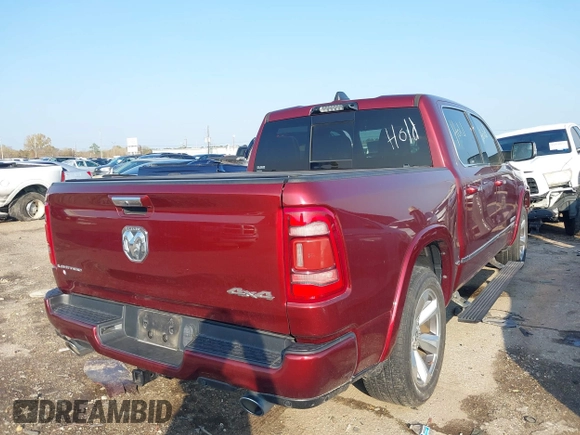 2021 Ram 1500 Limited z VIN 1C6SRFHT1MN682662, wystawiony jako IAAI lot #41134317 z przebiegiem 29 446 mil mil oraz . Historia ofert i sprzedaży dostępna na DreamBid. Obrazek 4.