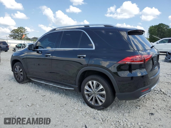 2022 Mercedes-Benz GLE 350 with VIN 4JGFB4JB9NA654259, listed as a Copart auction lot 56481405 with 21,142 mi miles and Salvage title. Bid and sale history available at DreamBid. Image 2.