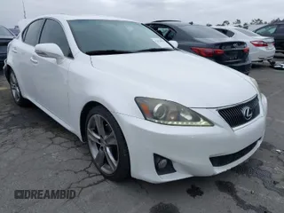 2012 Lexus IS 250 with VIN JTHBF5C26C5170533, listed as a IAAI auction lot 42020810 with 161,611 mi miles and . Bid and sale history available at DreamBid. Image 1.