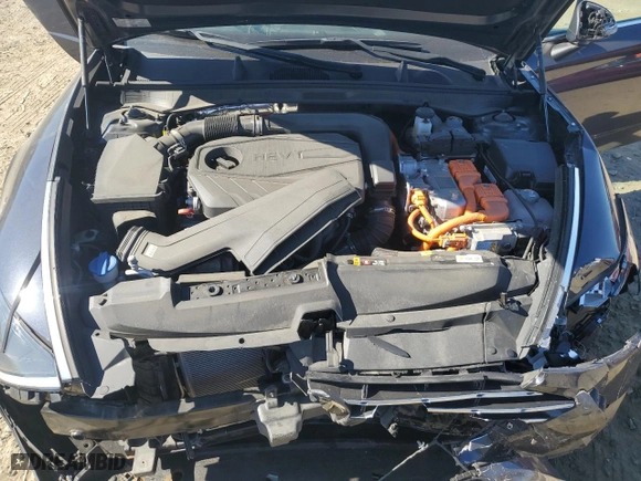 2022 Hyundai Sonata Hybrid SEL with VIN KMHL34JJ1NA047943, listed as a Copart auction lot 76263234 with 54,065 mi miles and Salvage Title. Bid and sale history available at carsss.com. Image 12.