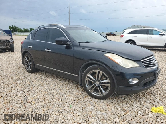 2013 Infiniti EX Journey with VIN JN1BJ0HP9DM430666, listed as a Copart auction lot 56278314 with 229,933 mi miles and Clean title. Bid and sale history available at DreamBid. Image 4.