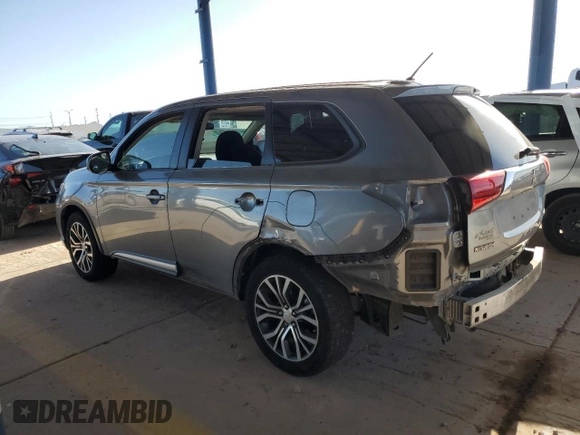 2016 Mitsubishi Outlander ES with VIN JA4AD2A38GZ035804, listed as a Copart auction lot 56768395 with 144,821 mi miles and Salvage title. Bid and sale history available at DreamBid. Image 2.