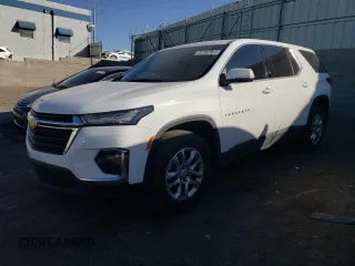 2023 Chevrolet Traverse LS with VIN 1GNEVFKW5PJ224260, listed as a Copart auction lot 87762735 with 40,689 mi miles and Salvage Title. Bid and sale history available at carsss.com. Image 1.