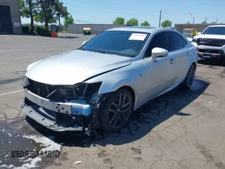 2014 Lexus IS 250 with VIN JTHBF1D25E5008581, listed as a IAAI auction lot 42149034 with 182,497 mi miles. Bid and sale history available at carsss.com. Image 2.