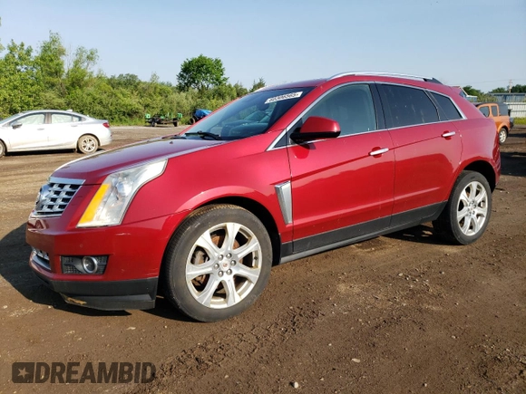 2014 Cadillac SRX Performance Collection with VIN 3GYFNFE36ES608178, listed as a Copart auction lot 60306565 with 130,465 mi miles and Clean title. Bid and sale history available at DreamBid. Image 1.