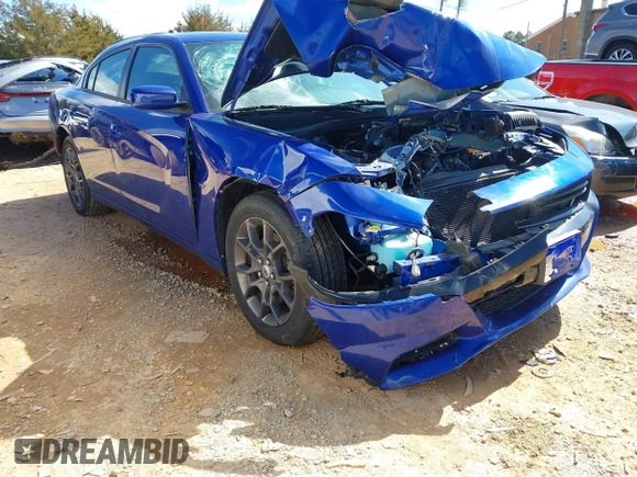 2018 Dodge Charger GT with VIN 2C3CDXJG1JH207813, listed as a IAAI auction lot 41718767 with 72,287 mi miles. Bid and sale history available at carsss.com. Image 1.
