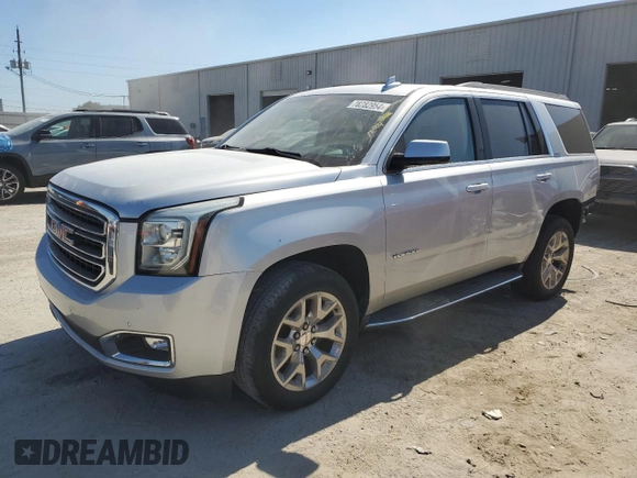 2018 GMC Yukon SLE with VIN 1GKS2AKC1JR152158, listed as a Copart auction lot 76782954 with 85,337 mi miles and Non Repairable. Bid and sale history available at carsss.com. Image 1.