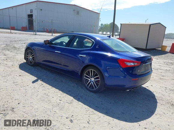 2015 Maserati Ghibli S Q4 with VIN ZAM57RTA1F1144312, listed as a IAAI auction lot 42336740 with 64,897 mi miles and . Bid and sale history available at DreamBid. Image 3.