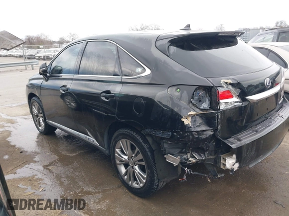 2013 Lexus RX with VIN JTJZB1BA3D2007447, listed as a IAAI auction lot 41690121 with 157,738 mi miles. Bid and sale history available at carsss.com. Image 14.