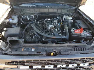 2023 Ford Bronco with VIN 1FMEE5DP0PLC10002, listed as a Copart auction lot 57272555 with 14,035 mi miles and Salvage title. Bid and sale history available at DreamBid. Image 12.