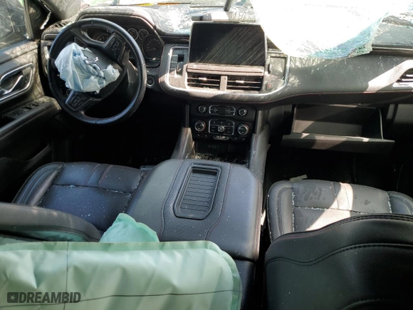 2021 Chevrolet Tahoe RST with VIN 1GNSKRKT6MR420062, listed as a Copart auction lot 74708984 with 49,551 mi miles and Salvage Title. Bid and sale history available at carsss.com. Image 8.