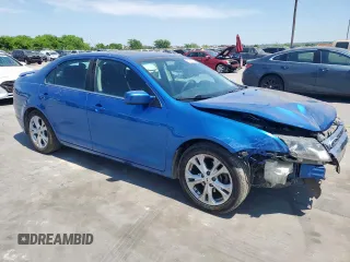 2012 Ford Fusion SE with VIN 3FAHP0HA5CR429222, listed as a Copart auction lot 53366525 with 162,335 mi miles and Salvage title. Bid and sale history available at DreamBid. Image 4.
