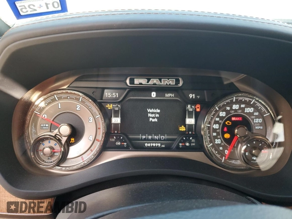 2020 Ram 3500 Longhorn with VIN 3C63RRKL4LG296520, listed as a Copart auction lot 72386394 with 47,975 mi miles and Salvage Title. Bid and sale history available at carsss.com. Image 9.