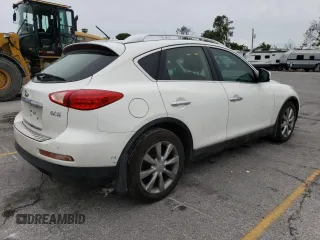2012 Infiniti EX Journey with VIN JN1AJ0HR1CM450261, listed as a Copart auction lot 72617674 with 137,040 mi miles and Salvage Title. Bid and sale history available at DreamBid. Image 3.