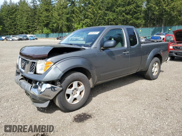 2005 Nissan Frontier SE with VIN 1N6AD06U55C440298, listed as a Copart auction lot 56540025 with 46,369 mi miles and Salvage title. Bid and sale history available at DreamBid. Image 1.