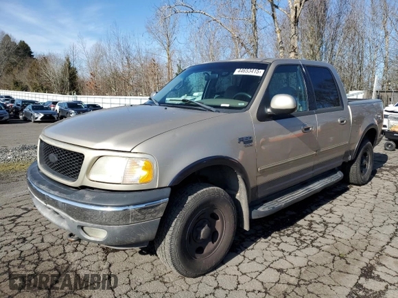 2001 Ford F-150 XLT with VIN 1FTRW08W71KD54778, listed as a Copart auction lot 44653415 with Not provided miles and Salvage title. Bid and sale history available at DreamBid. Image 1.