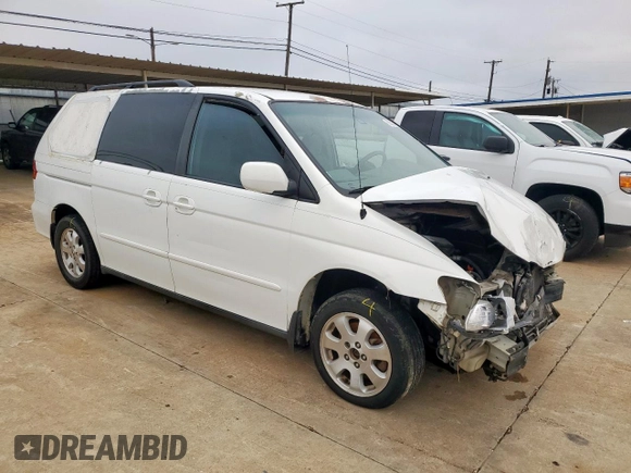 2004 Honda Odyssey EX-RES with VIN 5FNRL18824B111266, listed as a Copart auction lot 59295425 with Not provided miles and Salvage title. Bid and sale history available at DreamBid. Image 4.