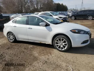 2013 Dodge Dart Rallye with VIN 1C3CDFBH0DD156629, listed as a Copart auction lot 48814425 with 185,930 mi miles and Clean Title. Bid and sale history available at carsss.com. Image 4.