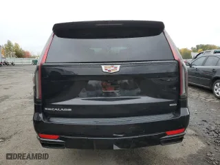 2022 Cadillac Escalade Sport Platinum with VIN 1GYS4GKL5NR166461, listed as a Copart auction lot 79313394 with 32,586 mi miles and Salvage Title. Bid and sale history available at carsss.com. Image 6.