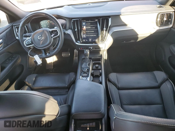 2020 Volvo S60 R-Design with VIN 7JRA22TM4LG032147, listed as a Copart auction lot 40153294 with 54,854 mi miles. Bid and sale history available at carsss.com. Image 8.