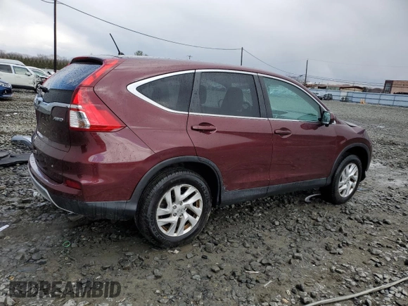 2015 Honda CR-V EX with VIN 2HKRM4H51FH706926, listed as a Copart auction lot 50530095 with 88,023 mi miles and Salvage Title. Bid and sale history available at DreamBid. Image 3.