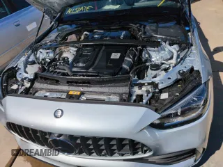2024 Mercedes-Benz C 43 AMG z VIN W1KAF8HB9RR191889, wystawiony jako Copart lot #73974764 z przebiegiem Nie podano mil oraz Szkoda całkowita • Salvage title. Historia ofert i sprzedaży dostępna na DreamBid. Obrazek 11.