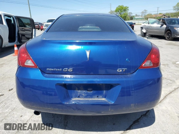 2007 Pontiac G6 GT with VIN 1G2ZH18N874233377, listed as a Copart auction lot 53518745 with 194,543 mi miles and Clean Title. Bid and sale history available at carsss.com. Image 6.