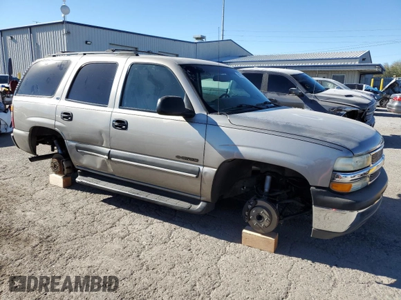 2002 Chevrolet Tahoe LS with VIN 1GNEC13V32J326387, listed as a Copart auction lot 88171325 with Not provided miles and Salvage title. Bid and sale history available at DreamBid. Image 4.