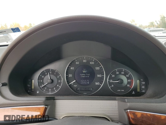 2004 Mercedes-Benz E-Class 3.2L with VIN WDBUF82J84X120693, listed as a Copart auction lot 77355374 with 190,265 mi miles and Clean Title. Bid and sale history available at carsss.com. Image 9.