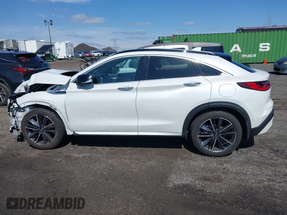 2024 Infiniti QX55 Luxe with VIN 3PCAJ5JRXRF102366, listed as a IAAI auction lot 41923411 with 12,232 mi miles and . Bid and sale history available at DreamBid. Image 14.
