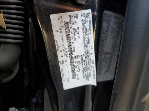 2012 Ford Focus SE with VIN 1FAHP3F22CL455790, listed as a Copart auction lot 60493005 with 100,081 mi miles and Salvage title. Bid and sale history available at DreamBid. Image 12.