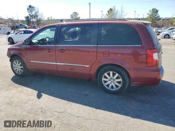 2014 Chrysler Town & Country Touring with VIN 2C4RC1BG7ER292855, listed as a Copart auction lot 50537675 with 164,903 mi miles and Salvage Title. Bid and sale history available at carsss.com. Image 2.