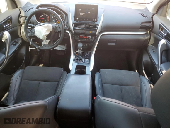 2022 Mitsubishi Eclipse Cross SE with VIN JA4ASWAA4NZ049837, listed as a Copart auction lot 58175705 with 35,459 mi miles and Salvage title. Bid and sale history available at DreamBid. Image 8.