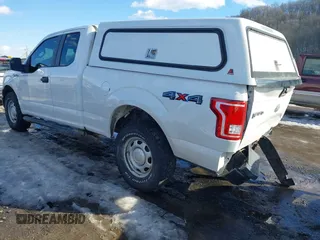 2017 Ford F-150 XL with VIN 1FTFX1EF3HFB90524, listed as a IAAI auction lot 41451534 with 156,782 mi miles. Bid and sale history available at carsss.com. Image 3.